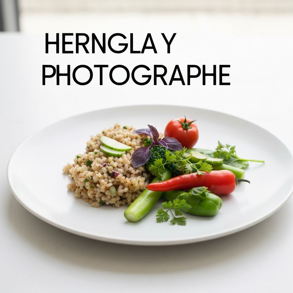 Thoughtfully plated whole foods